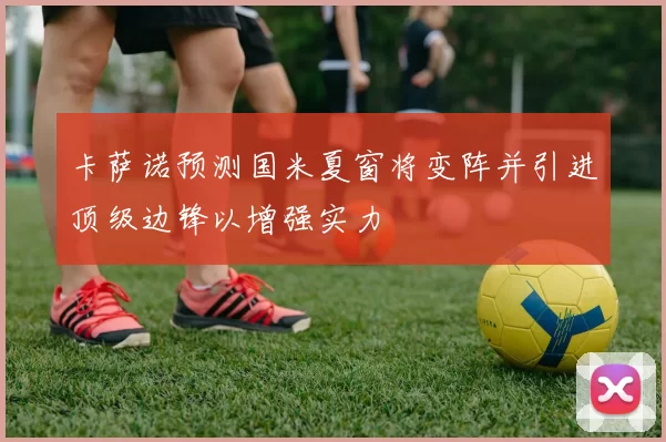 卡萨诺预测国米夏窗将变阵并引进顶级边锋以增强实力